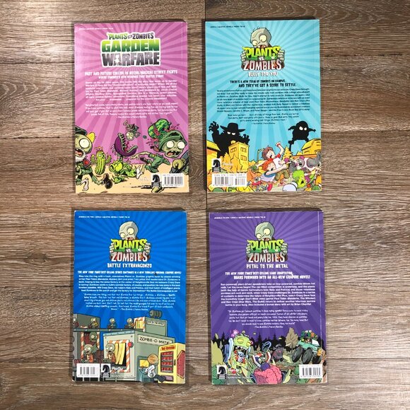 Plants vs Zombies Graphic Novel Lot Dark Horse Paul Tobin Softcover Comic Book 4 - Picture 6 of 6